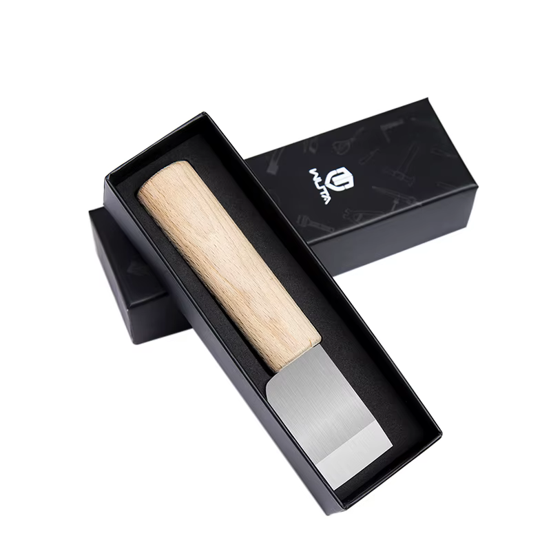 WUTA-Couteau de coupe professionnel pour l'artisanat du cuir, lame en acier à grande vitesse, affûta