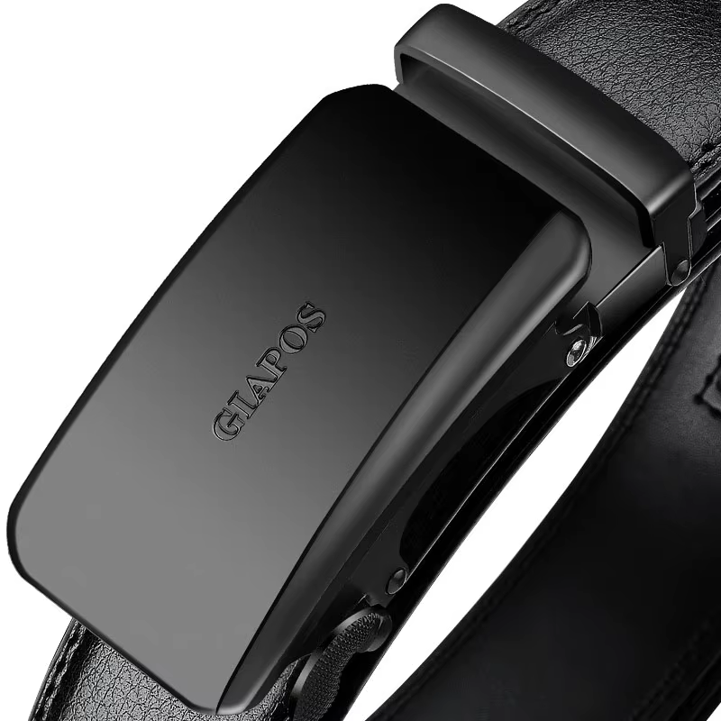 Ceinture unisexe en cuir véritable pour hommes et femmes, grande taille 130 140 150cm, en alliage no