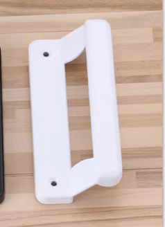 Poignée de porte en aluminium, poignée de porte marketet de fenêtre, poignée de porte en plastique
