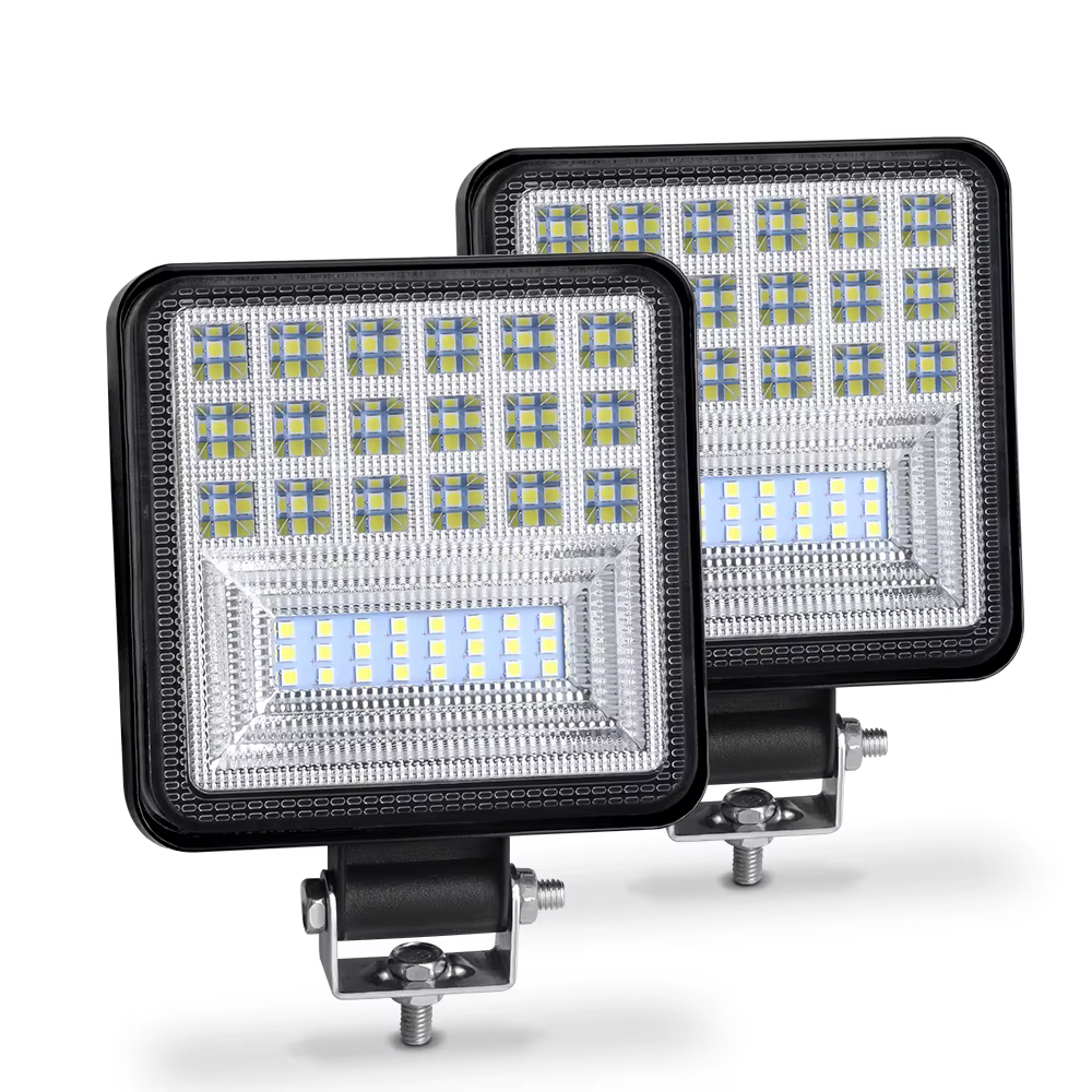 2x4 ''LED lampe de travail pour camion hors route tracteur SUV 4X4 ATV voiture faisceau de tache LED