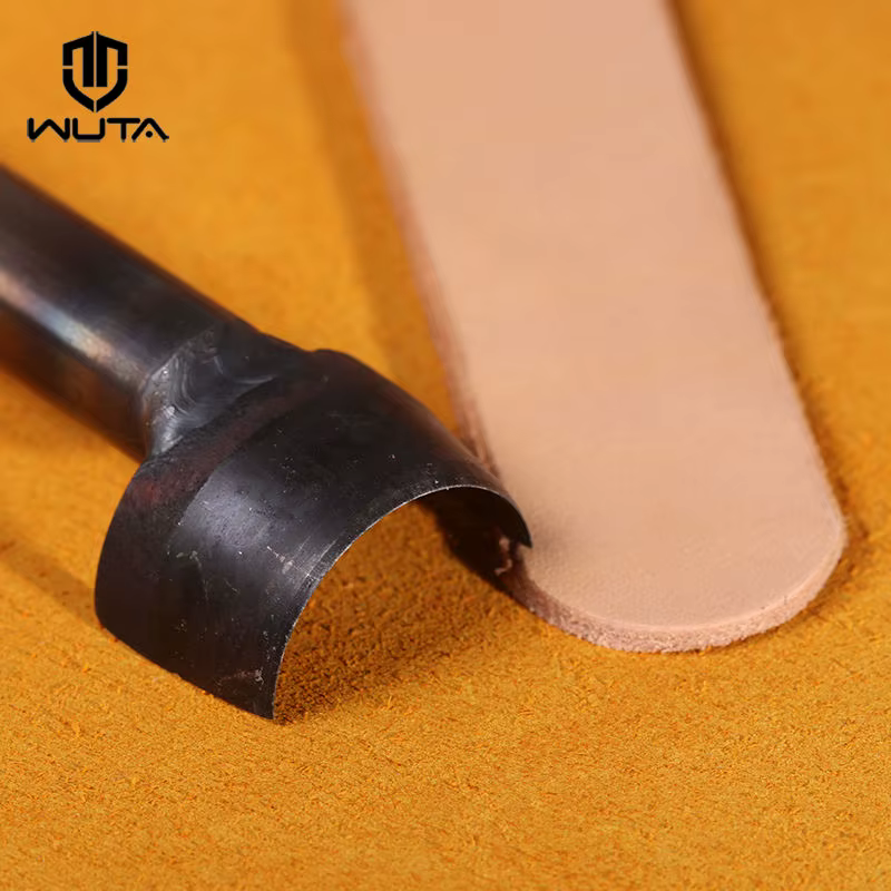 WUTA SPC-Jolie çon pour trous en cuir, sangle, ceinture, coupe demi-rond, bricolage, outils d'artisa