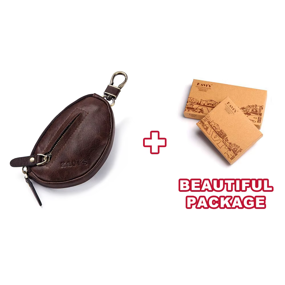 KAVIS porte-monnaie en cuir véritable hommes portefeuille Mini court fermeture éclair sacs à main so