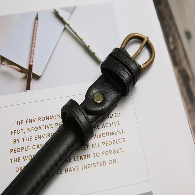 Ceinture classique en cuir de haute qualité pour hommes, boucle ardillon en alliage, jean assorti po