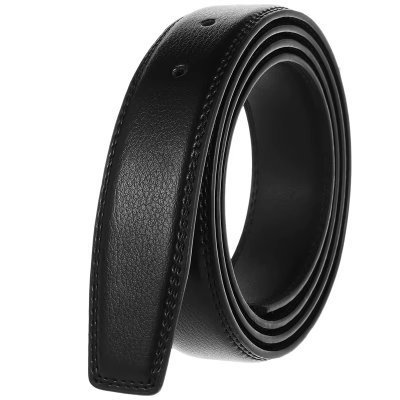 Ceinture pour hommes 100% ceintures à boucle en peau de vache Pure sans boucle hommes de haute quali