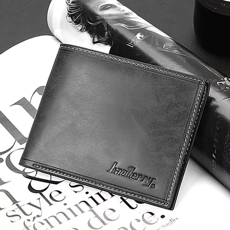 Portefeuille personnalisé ultra-mince pour hommes, ajouter vos photos librement, porte-cartes décont