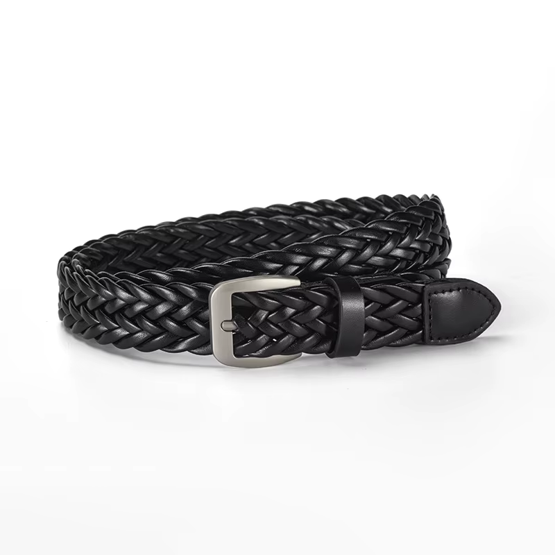 Ceinture tressée SimpleTrendy pour femme, ceinture minimaliste rétro fine, ceinture décontractée et 