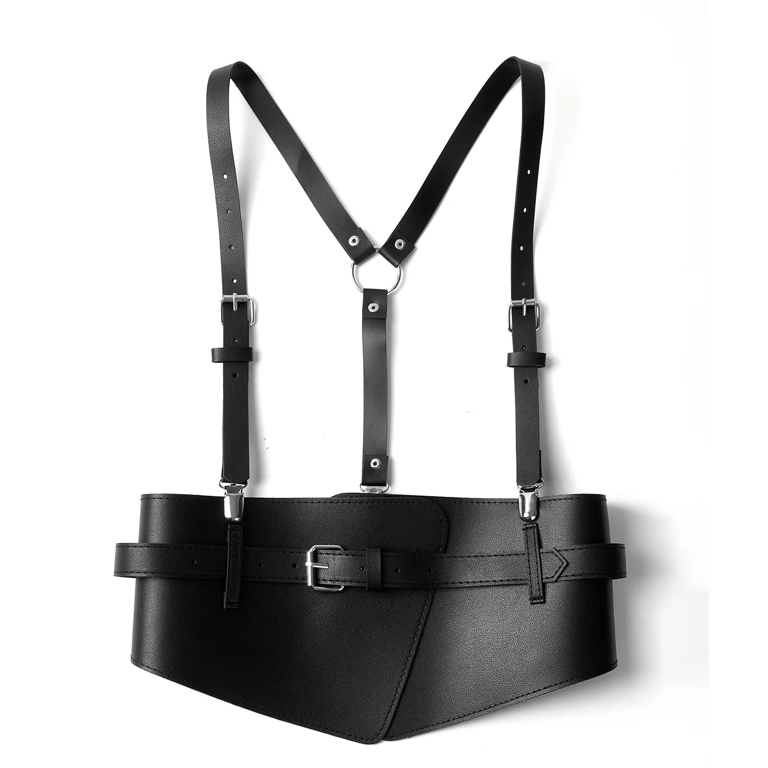 Ceintures d'épaule à bretelles pour femmes, à la mode, jupe décorative, Goth réglable pour chemise,