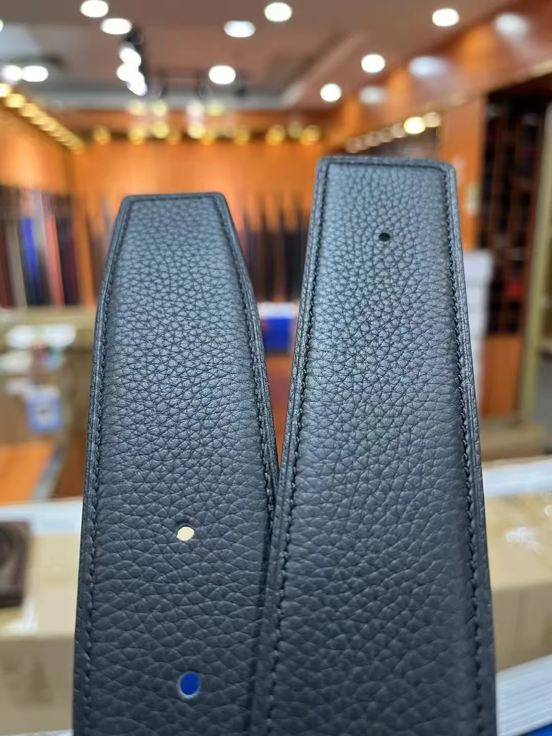 Sangle de ceinture en cuir de qualité supérieure de 3,8 cm pour Hermès H-Buckle – Ceinture de luxe i