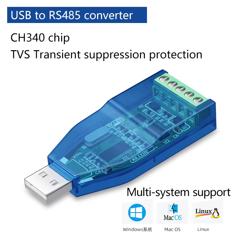 Câble de port série USB vers 485/422/232, convertisseur RS232, convertisseur de communication de mod