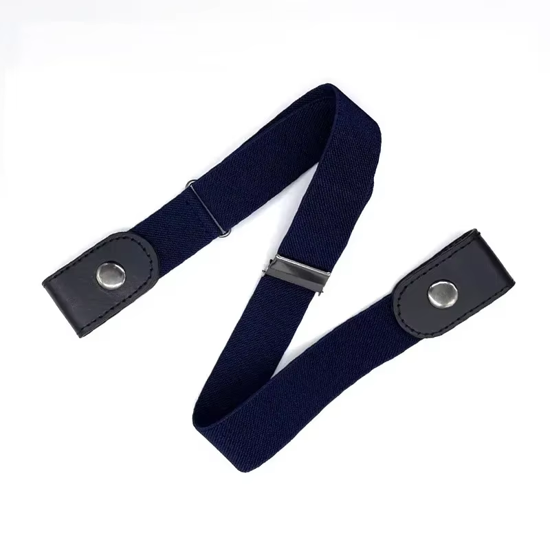Ceinture élastique réglable et polyvalente pour jeans de loisirs, sans boucle, facile à porter, sout