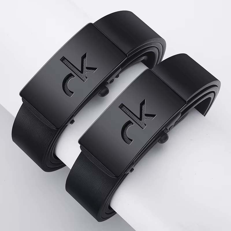 Ceinture d'affaires rétro Simple en alliage pour hommes, boucle automatique, avec short, accessoires