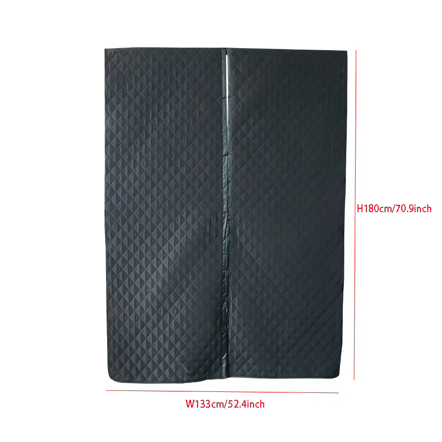 Couverture de porte isolée universelle pour camping-car, rideau isolant pour porte de camping-car, 1