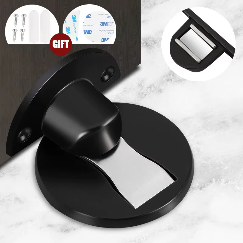 Butées de porte magnétiques, bloque-portes magnétiques, protection de sécurité, support pour coupe-v
