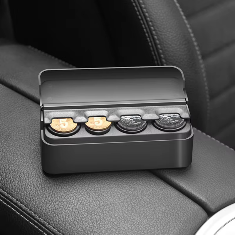 Distributeur de pièces de monnaie universel, porte-monnaie pour changement de voiture, accessoires d