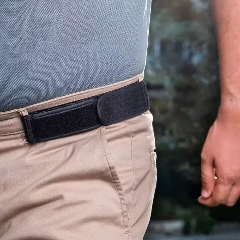 Ceintures de taille sans boucle pour hommes, Ultra-doux, sans boucle, élastiques, à la mode, confort