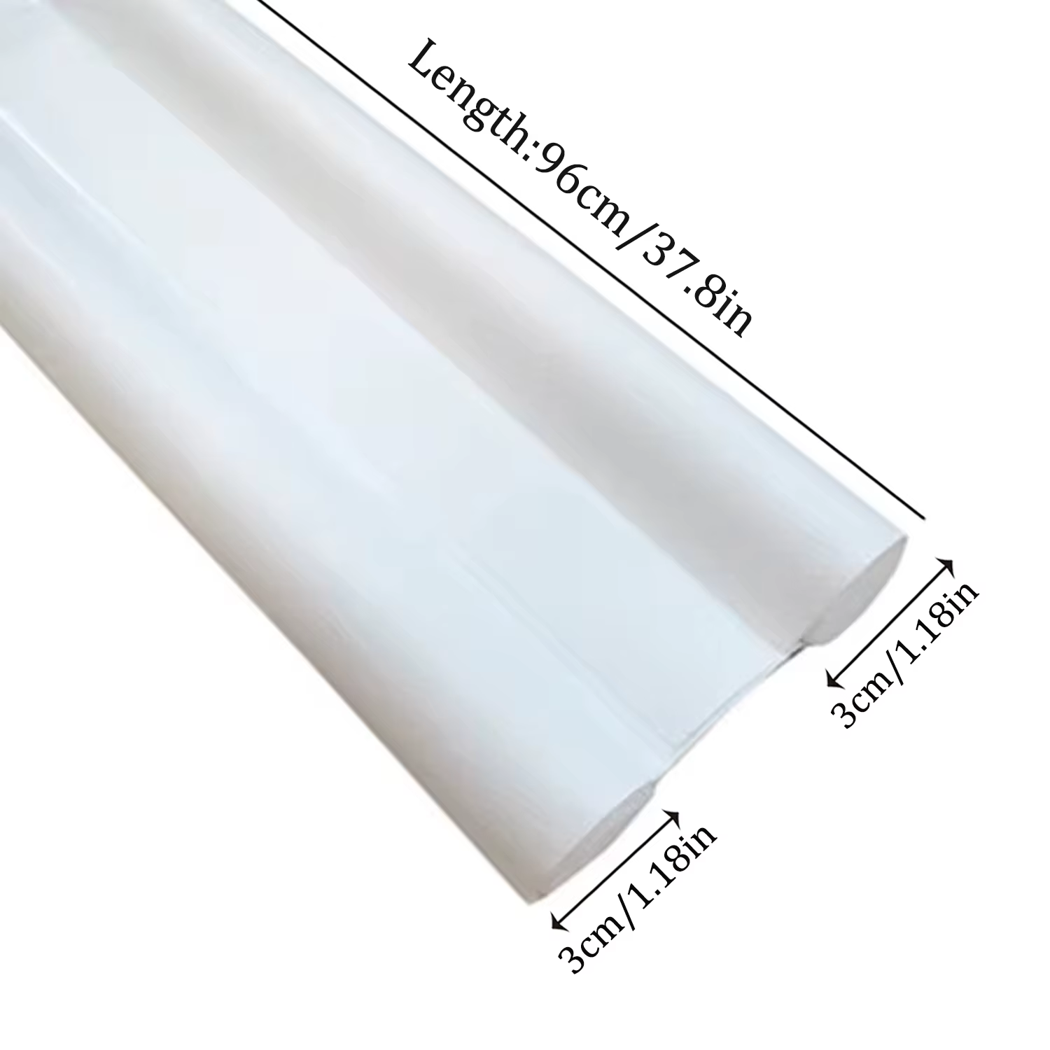 Bande d'étanchéité de porte coupe-vent, double protection sous la porte, bloqueur insonorisé et anti