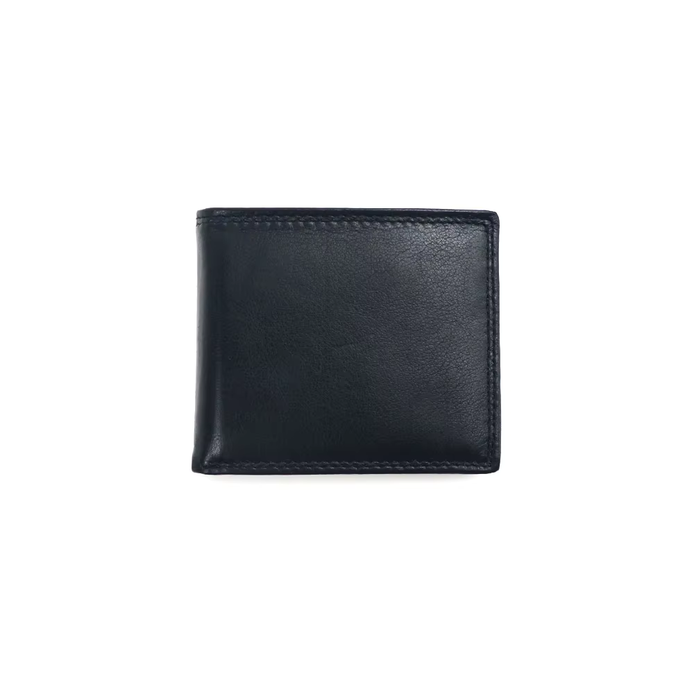 Nom personnalisé, portefeuille pour hommes 100% peau de vache de première qualité, étui pour cartes 