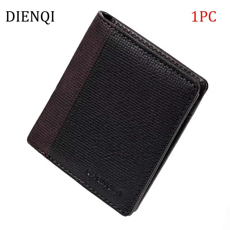 Portefeuilles pour hommes avec poche à monnaie, porte-cartes bancaires et de crédit, porte-cartes d'