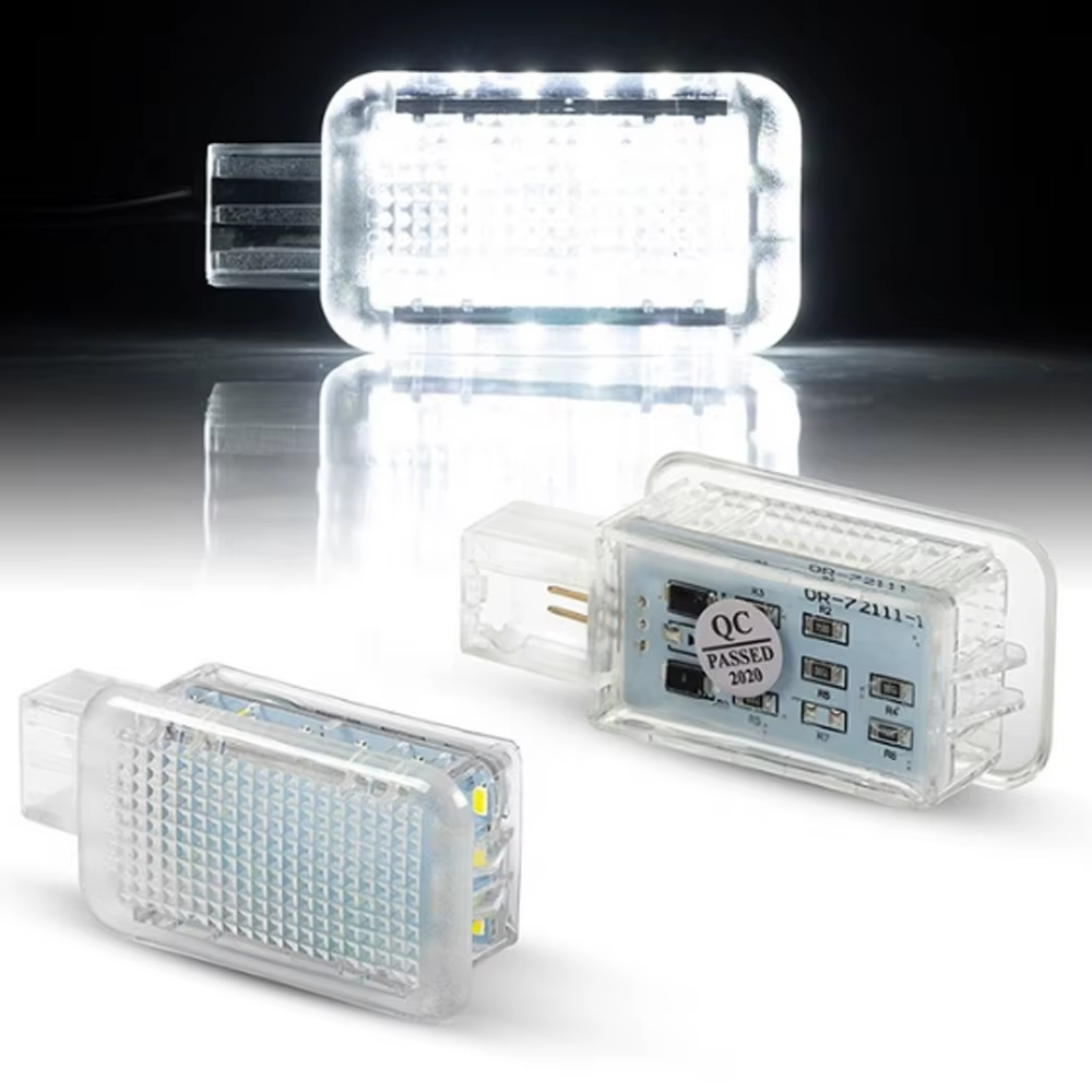 Lumières intérieures de porte de voiture à LED, plancher de courtoisie, Trun, Land Rover Defender, L