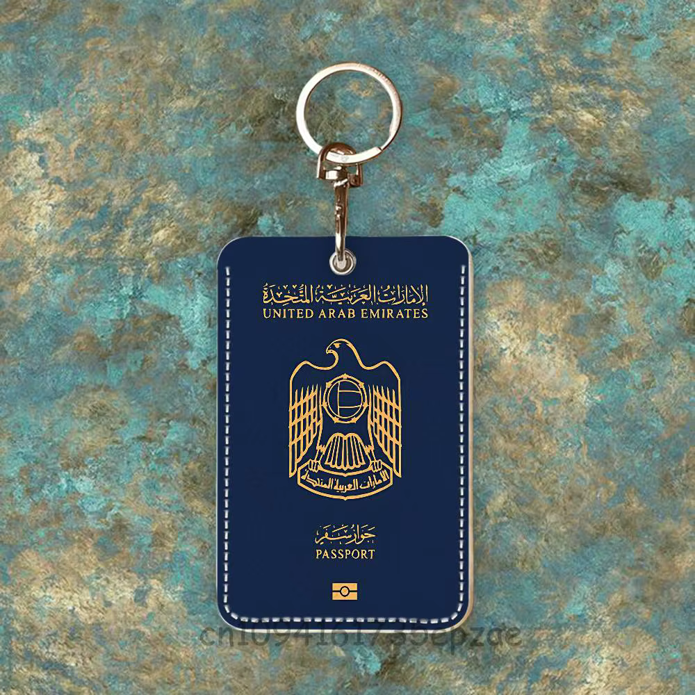 France passeport de voyage yémen Oman étui pour cartes d'accès personnalisé porte-carte en cuir port