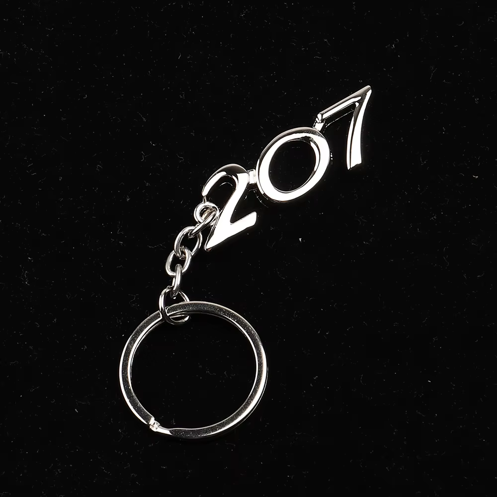 Accessoires de voiture, porte-clés, porte-clés numériques, porte-clés pour Peugeot 206 207
