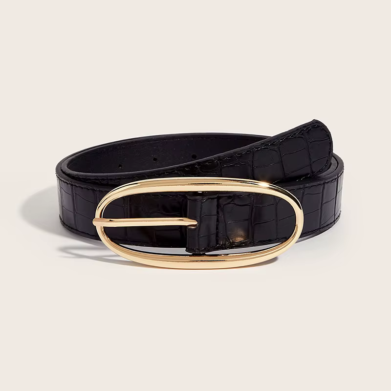 Ceinture rétro à la mode pour femmes, nouveau sens du Design 2025, ceinture rouge minoritaire avec c