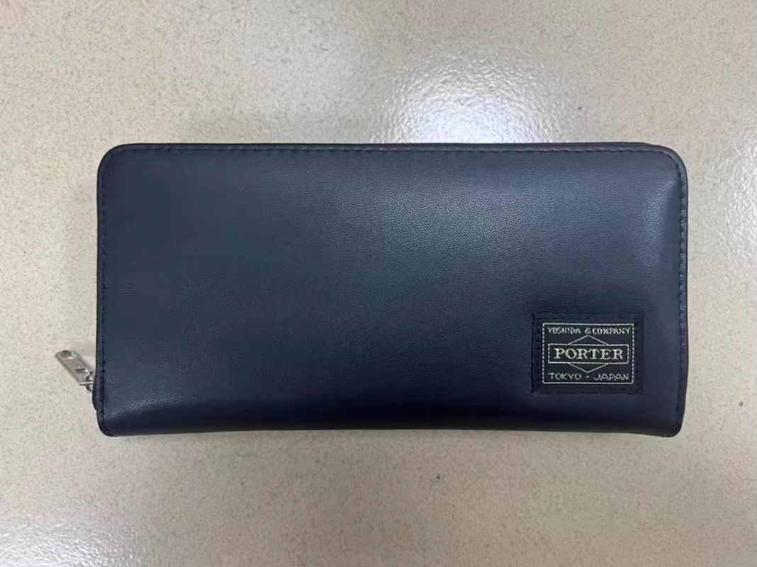 Portefeuille long Porter 2026, cadeau, vente flash, nouveau portefeuille fin en cuir de vachette pou