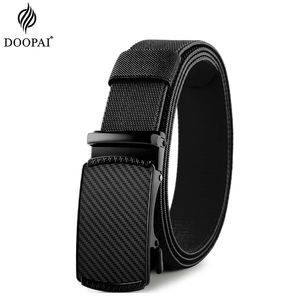 Ceinture élastique en alliage de métal pour hommes, boucle automatique, ceinture tactique Durable, C