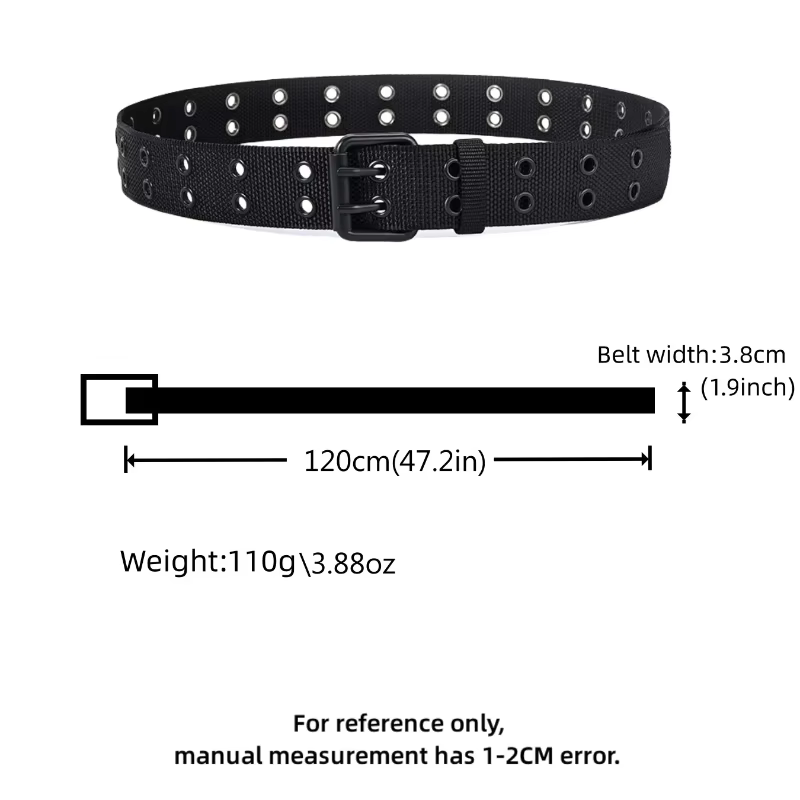 Nouveaux hommes respirant en Nylon tissu ceinture de sport de plein air ceinture boucle ardillon pan