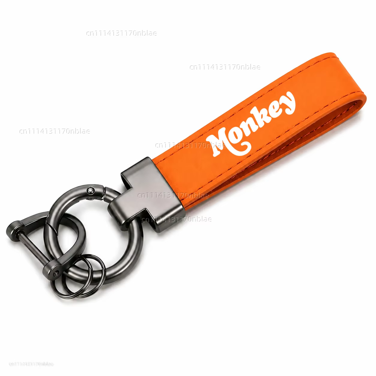 Porte-clés en cuir et daim de haute qualité, porte-clés de moto pour Honda Monkey Z-125 Z125 Z 125, 