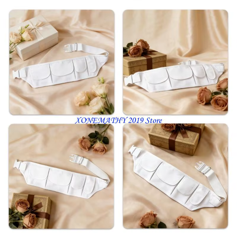 Ceinture extensible F42F, taille pour accessoire pèlerinage musulman traditionnel, Hajj
