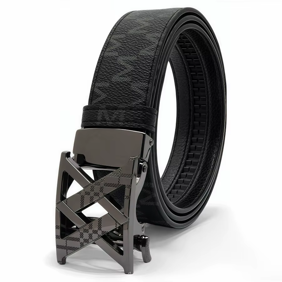 Ceintures de luxe pour hommes, ceintures en cuir à boucle automatique pour hommes, ceinture pour jea