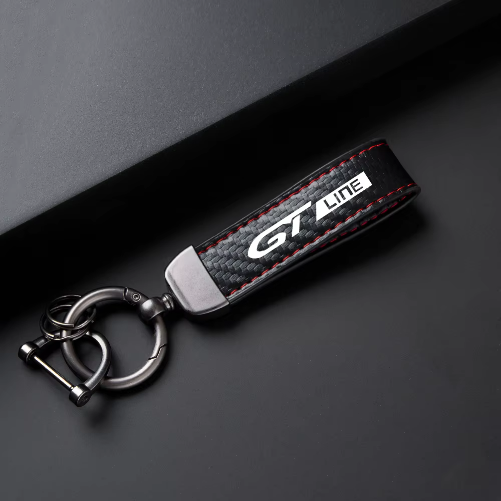 Porte-clés lanière de voiture, accessoires automobiles pour Peugeot GT GTline 3008 308 T9 208 508 20