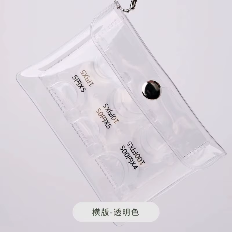 Portefeuille porte-monnaie japonais, portefeuille, mini portefeuille, portefeuille en PVC, petit por