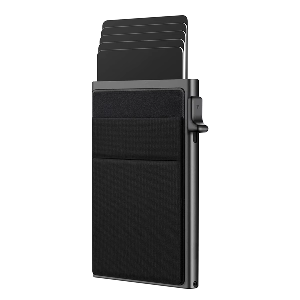 Porte-carte de crédit RFID pour hommes, mince, Mini, minimaliste, luxe, portefeuille en métal, étui 