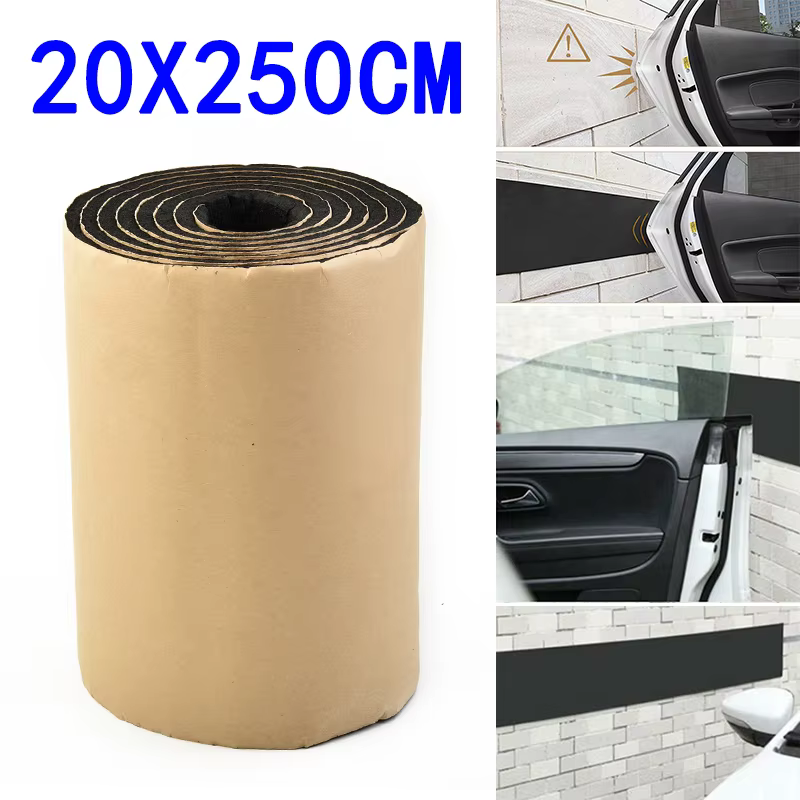 250X20cm protecteur de porte de voiture Garage mur en caoutchouc garde de sécurité pare-chocs autoco