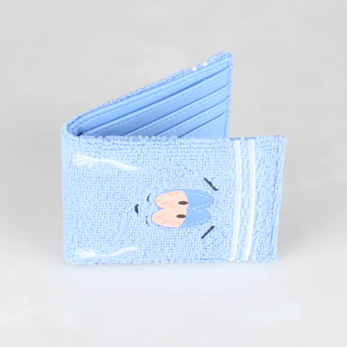 Portefeuille pliable en tissu serviette de haute qualité, porte-carte personnalisé à la mode, fente