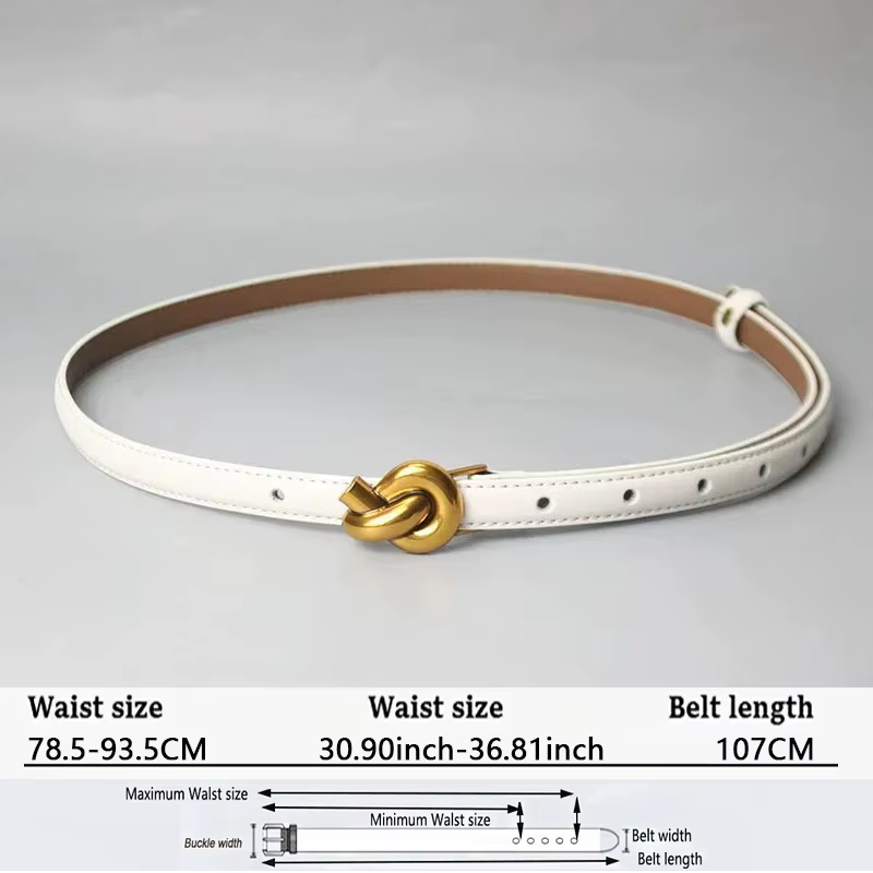Ceinture de taille de luxe pour femme, designer, environnement, mode, noir, blanc, marron, fjJeans, 