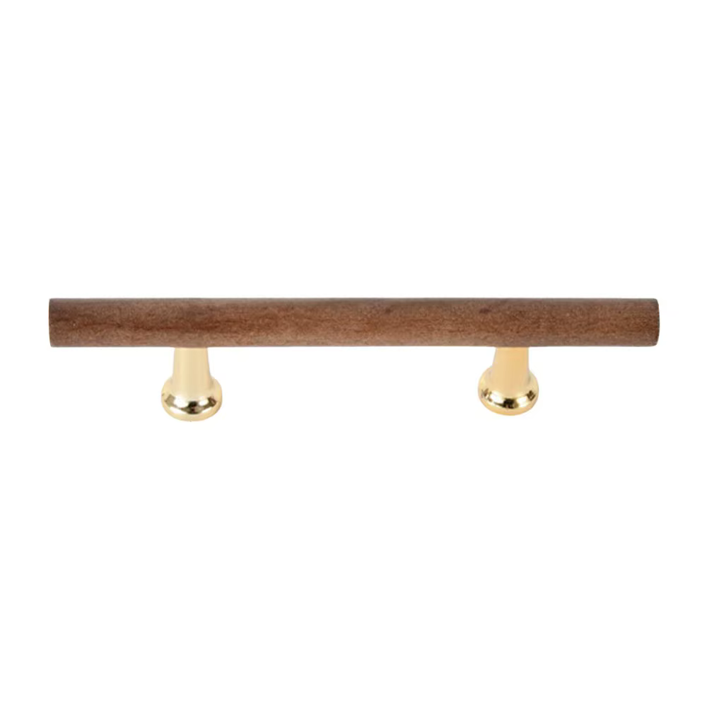 Poignées de porte modernes en bois massif, boutons de tiroir multifonctionnels et durables, poignées