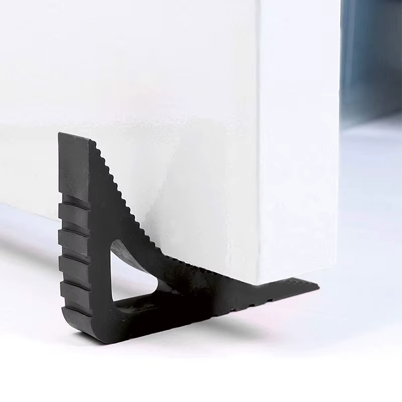 Butoir de porte en caoutchouc réutilisable, bloc absorbant les chocs, butoir de poignée de porte, bo