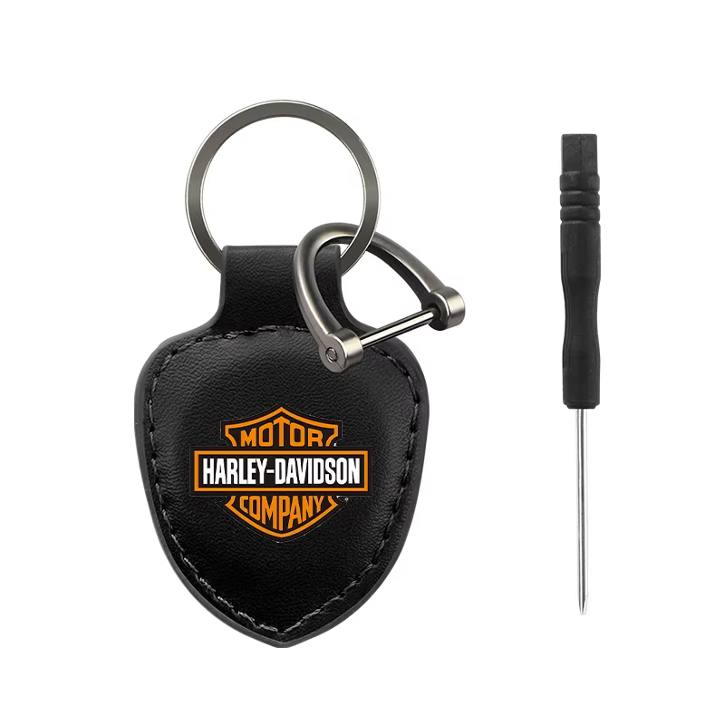 Porte-clés de moto en cuir, porte-clés pour Harley Davidson Electra Glide Ultra Classic 1250