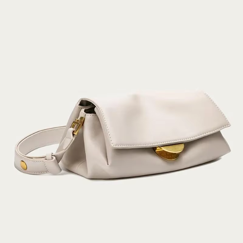Sac à bandoulière en cuir pour femmes, sacs à bandoulière, plusieurs poches, sac à main à sangle rég