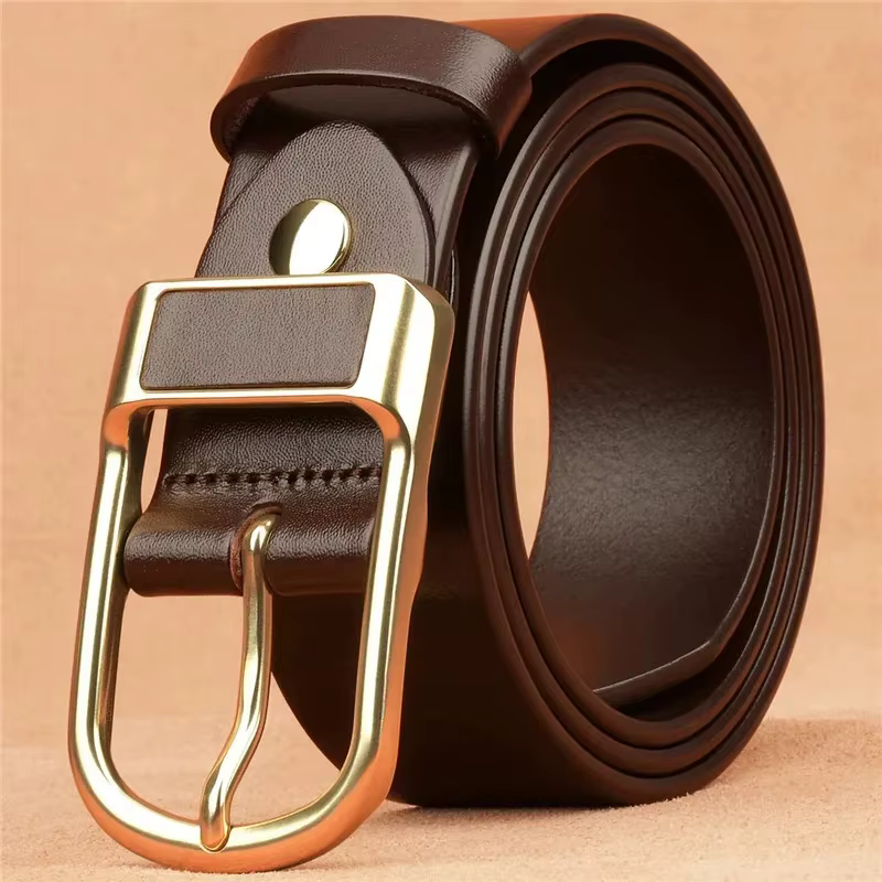 Ceinture décontractée à la mode pour hommes, Style Coboy, boucle ardillon, jean rétro, ceinture d'af