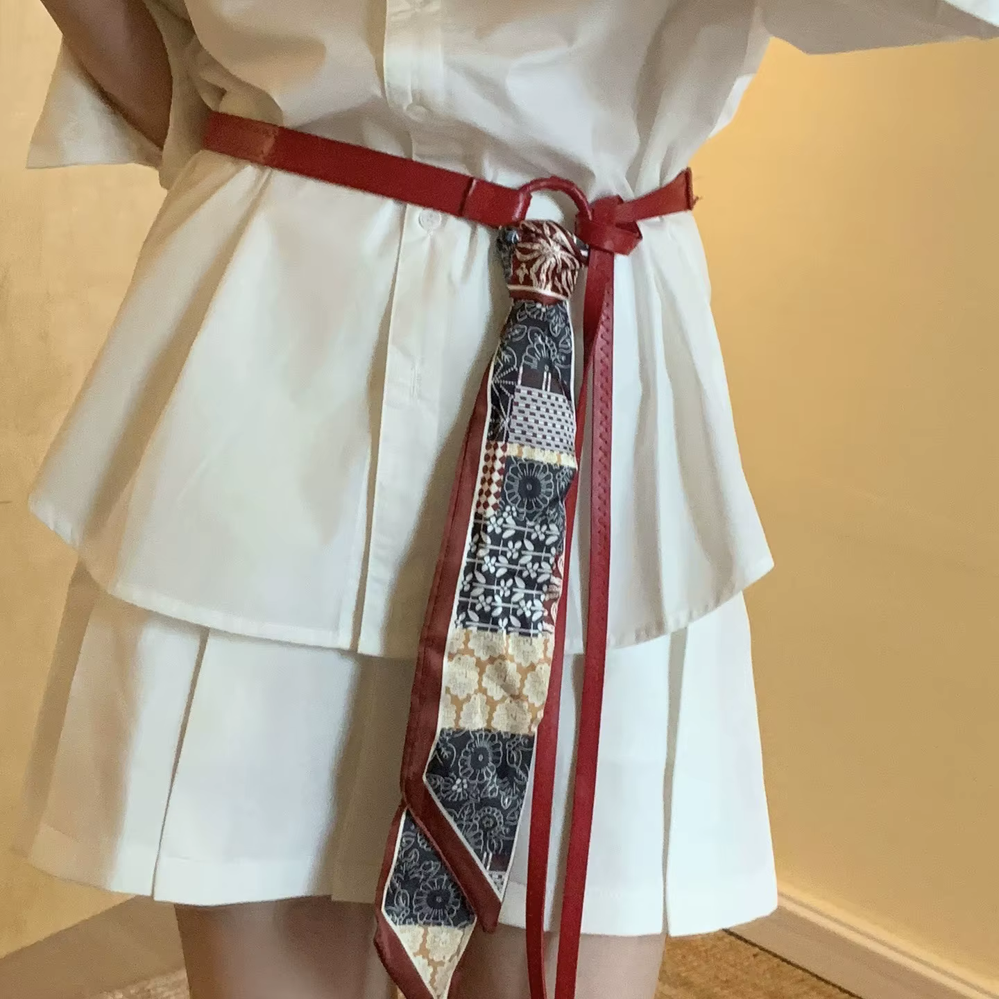 Accessoires de ceinture en soie pour femmes, ceintures à ruban, ceintures décoratives vintage punk h