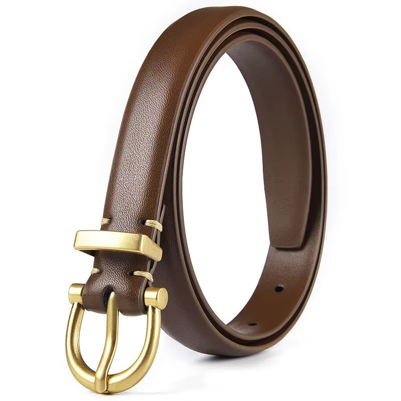 Ceinture en cuir véritable pour femme, créateur de luxe, ceinture en métal pour femme, haute qualité