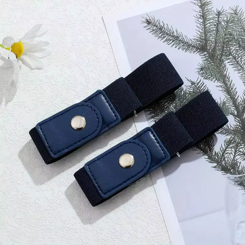 Ceinture élastique sans boucle pour femmes et hommes, ceinture extensible unisexe pour pantalons et