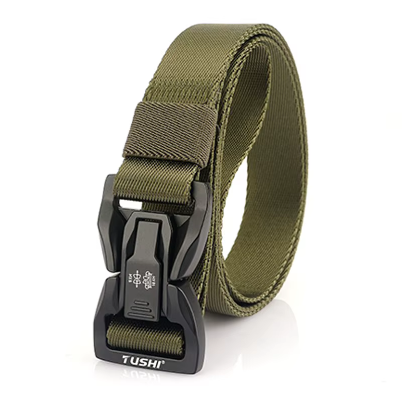 VATLTY ceinture en Nylon pour hommes et femmes, 2.5cm, Techwear, Hip Hop, alliage, boucle à dégagem