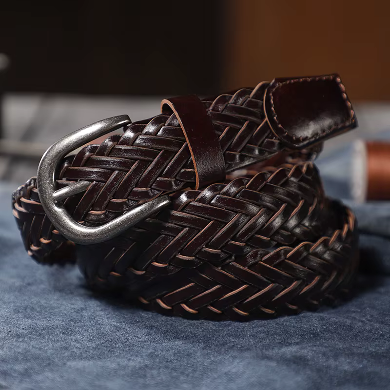 Ceinture tissée à la main pour hommes et femmes, décoration estivale, ceinture polyvalente grande ta