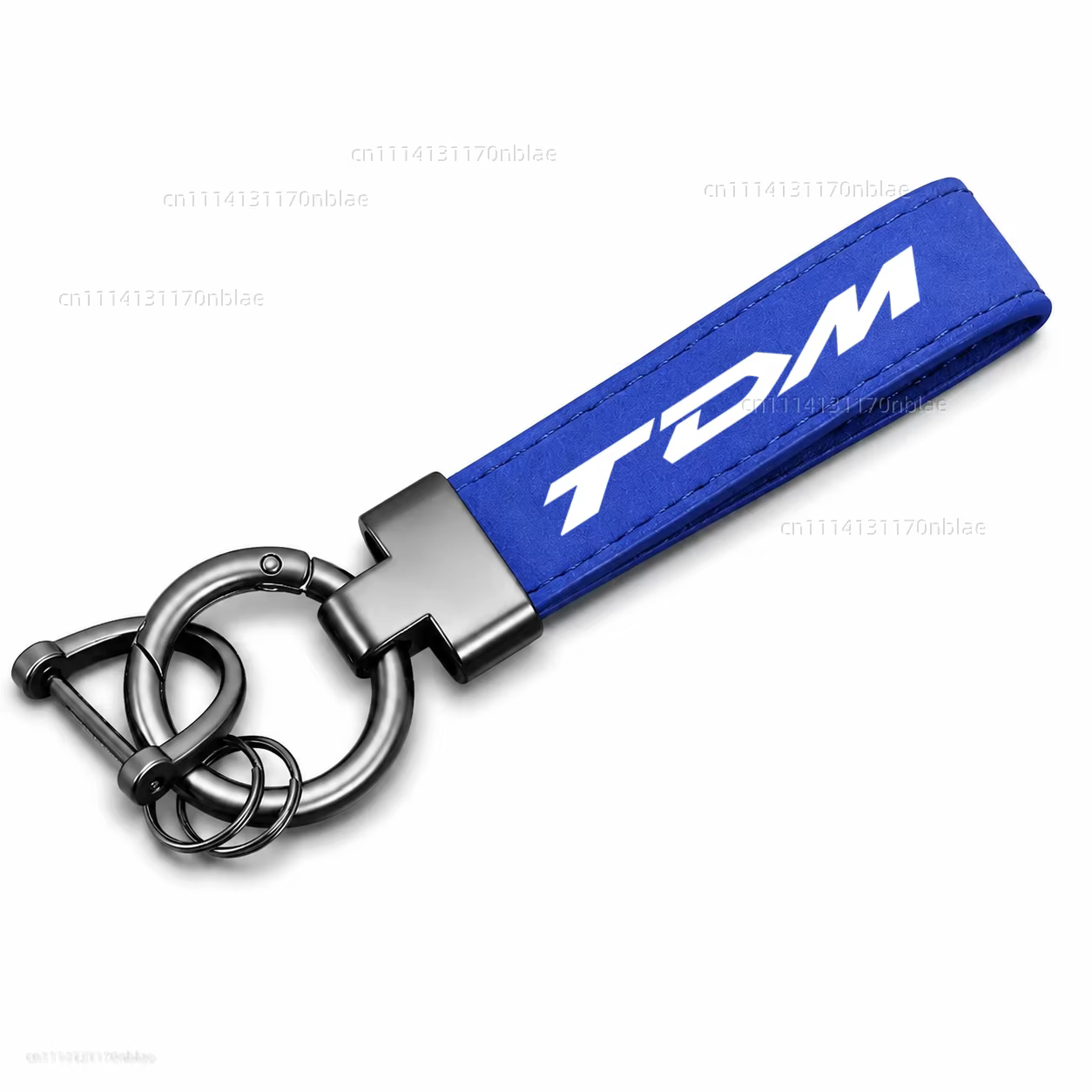 Porte-clés en cuir et daim de haute qualité, porte-clés de moto pour Yamaha TDM 850 1991-2001 TDM 90