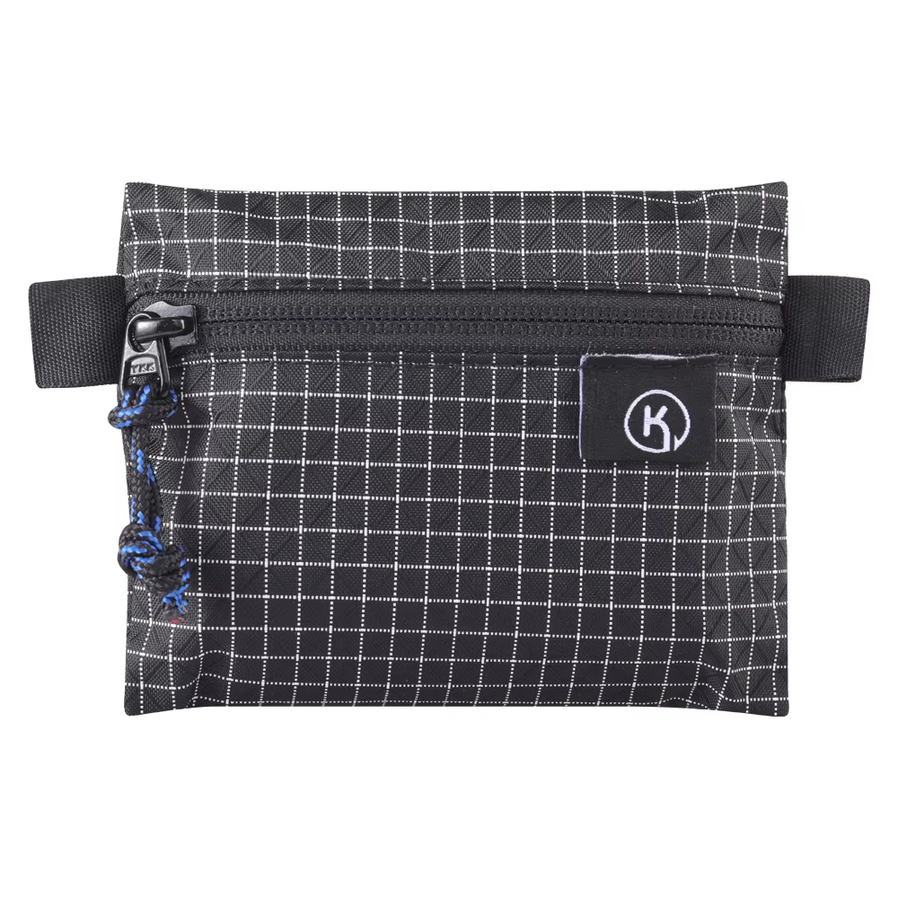 Kosibate Gridstop Portefeuille Porte-monnaie Pochette ultralégère à fermeture éclair avec organisate